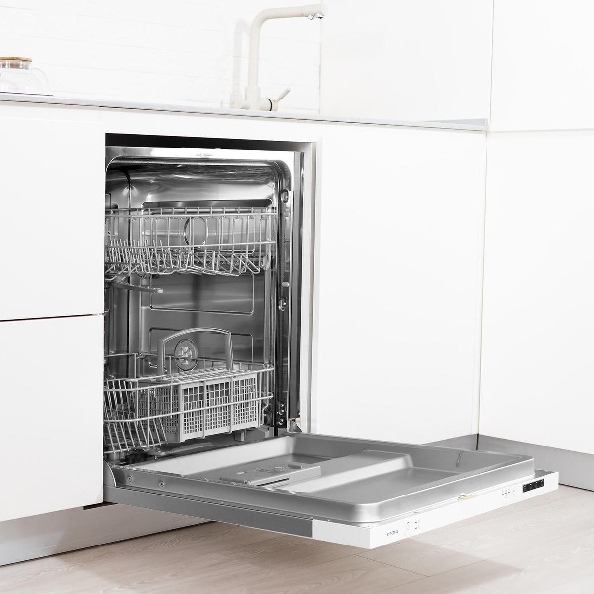 Refurbished electriQ eq60dwint 12 Place Fully Integrated Dishwasher White