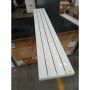 Refurbished - Eco Eleganza White Vertical Flat Designer Aluminium Radiator 1800x300mm Single Panel 2258 BTU image 1