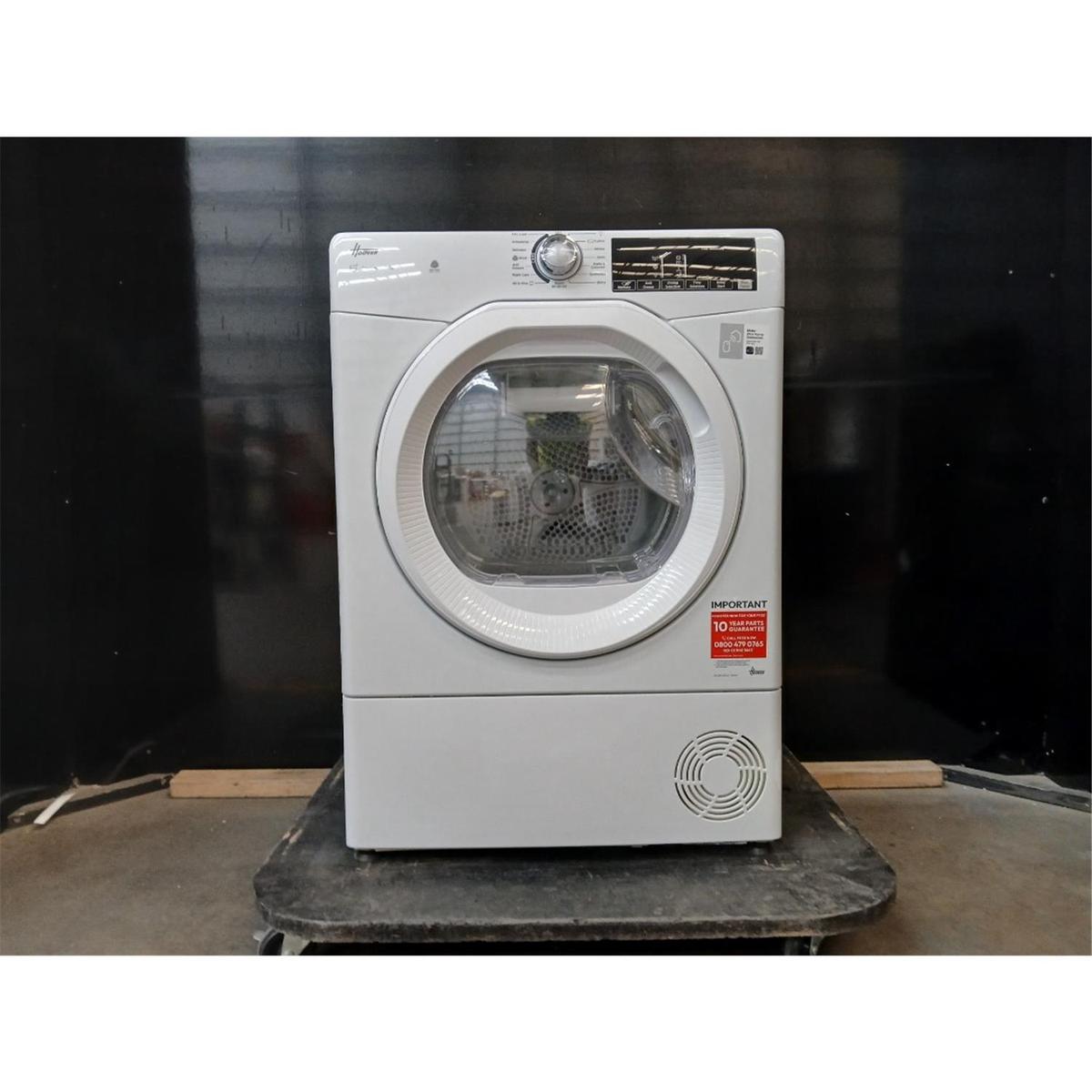 GRADE A2 - Hoover H-Dry 350 9kg Condenser Tumble Dryer - White image 1