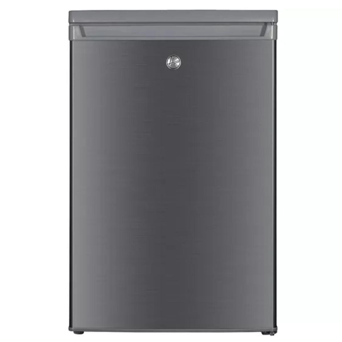 GRADE A2 - Hoover 127 Litre Under Counter Fridge  - Silver image 1