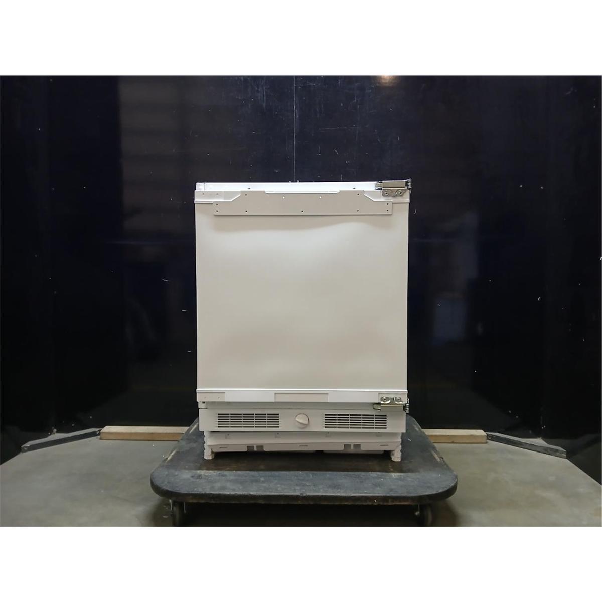 GRADE A2 - electriQ 90 Litre 82cm Integrated Under Counter Freezer with Fixed Door Hinge image 1