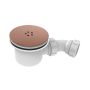 90mm Brushed Bronze Shower Tray Waste image 1