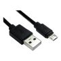 OEM 5 Meter Micro USB to USB-A Black Cable 
