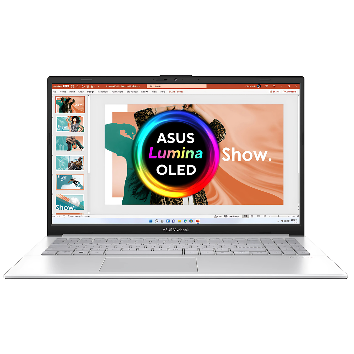 Refurbished ASUS VivoBook Go 15 OLED Intel Core i3 8GB RAM 256GB SSD 15.6 Inch Windows 11 Laptop image 1
