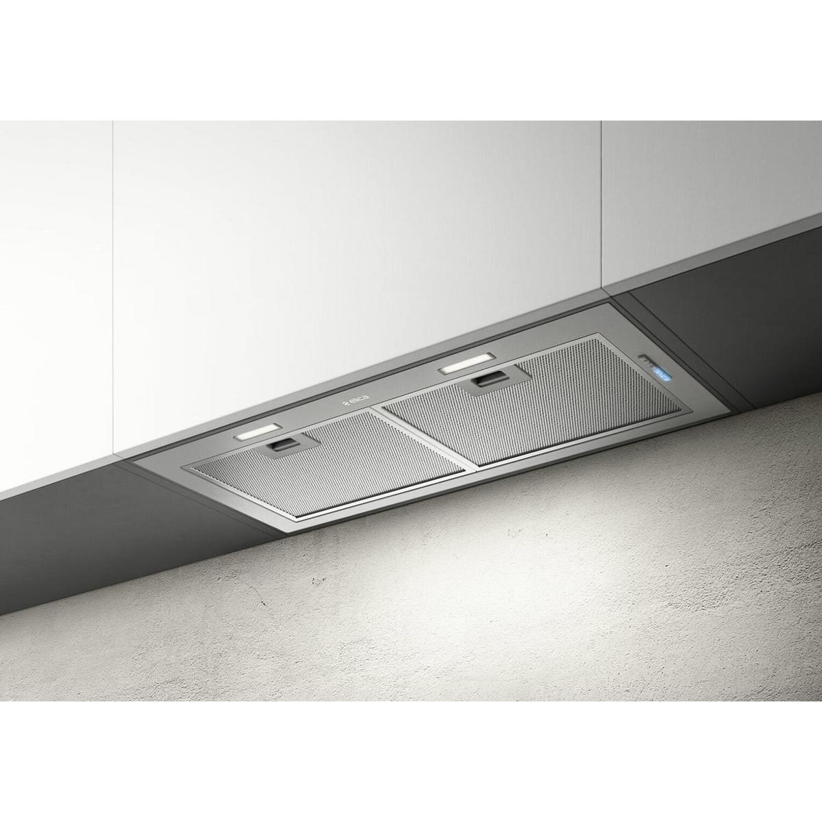 Refurbished Elica Fold FOLD-GREY-80 72cm Canopy Cooker Hood Grey