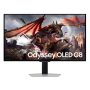 Refurbished Samsung Odyssey G8 LS32DG802SUXXU 32" OLED 240Hz 0.03ms 4K Ultra HD Smart Gaming Monitor - Black & Silver image 1