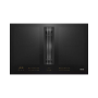 Refurbished Miele KMDA7633FL 80cm Induction Cooktop with Integrated Ventilation System image 1