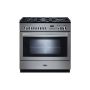 Rangemaster Professional Plus FXP 90cm Dual Fuel Range Cooker - Stainless Steel image 1