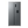 Refurbished TCL 605 Litre Side-by-Side American Fridge Freezer - Stainless Steel
