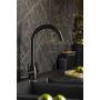 Abode Zermat Dual Lever Mixer Tap - Matt Black image 1