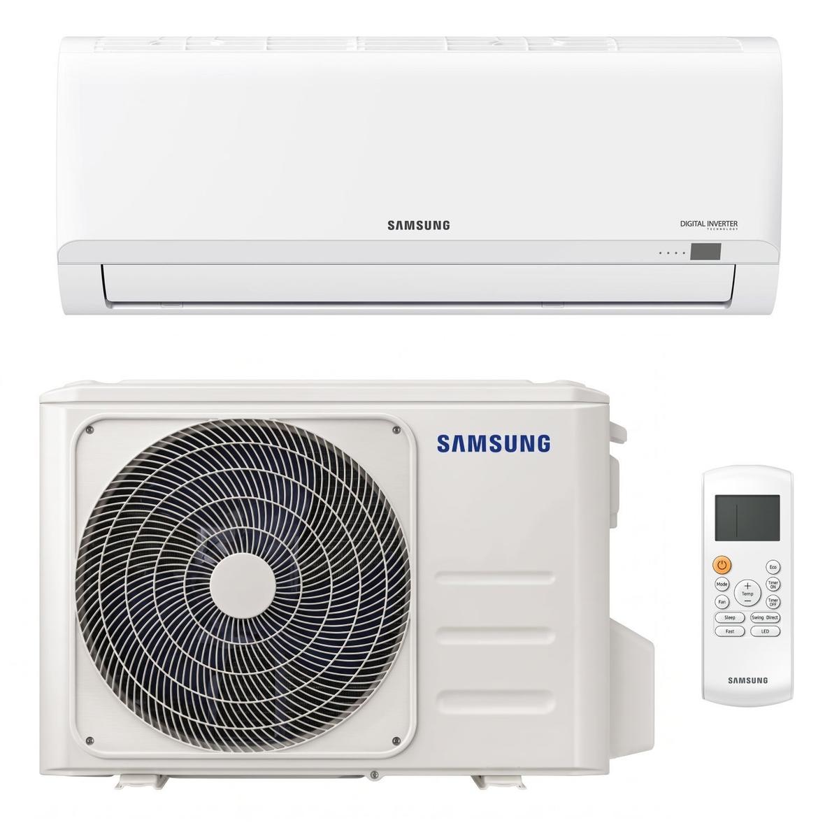 Samsung A++ 12000 BTU Wall Mounted Air Conditioner with Heat Pump image 1