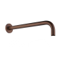 Brushed Bronze Wall Mounted Shower Arm - Arissa image 1