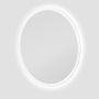 Round Tiltable Bathroom Mirror with Lights 600mm - Arissa image 1