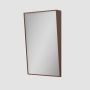 Rectangular Bronze Angled Bathroom Mirror 500 x 800mm - Arissa image 1