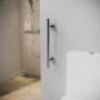 Chrome Bathroom Grab Rail 450 x 77mm - Arissa image 1