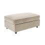 ONLY OPENED - Large Mink Velvet Footstool - August