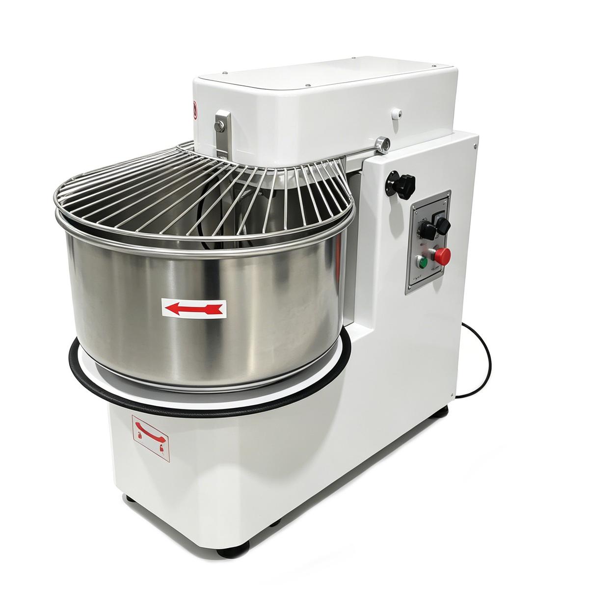 Culinox Italian Style 50ltr Spiral Dough Mixer with Lift Up Head - Twin Speed Plug In image 1