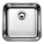 Blanco Supra 400-U Single Bowl Undermount Chrome Stainless Steel Kitchen Sink image 1