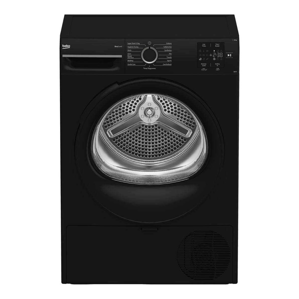 Beko 10kg Heat Pump Tumble Dryer - Black image 1