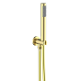 GRADE A2 - Brushed Brass Bracket with Hose - Arissa