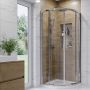 ONLY OPENED - Carina 800x800mm 6mm Quadrant Enclosure image 1
