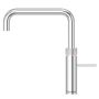 Quooker Fusion Instant Boiling Water Kitchen Tap - Chrome Square Spout + Combi+ 7L Boiling Water Tank image 1