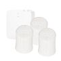 electriQ Smart TRV Valves (3 Pairs) with Zigbee Hub - White