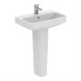 Ideal Standard i.Life S Compact 1 Tap Hole Full Pedestal Basin 600mm image 1