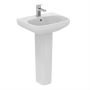 Ideal Standard i.Life A 1 Tap Hole Full Pedestal Basin 500mm image 1
