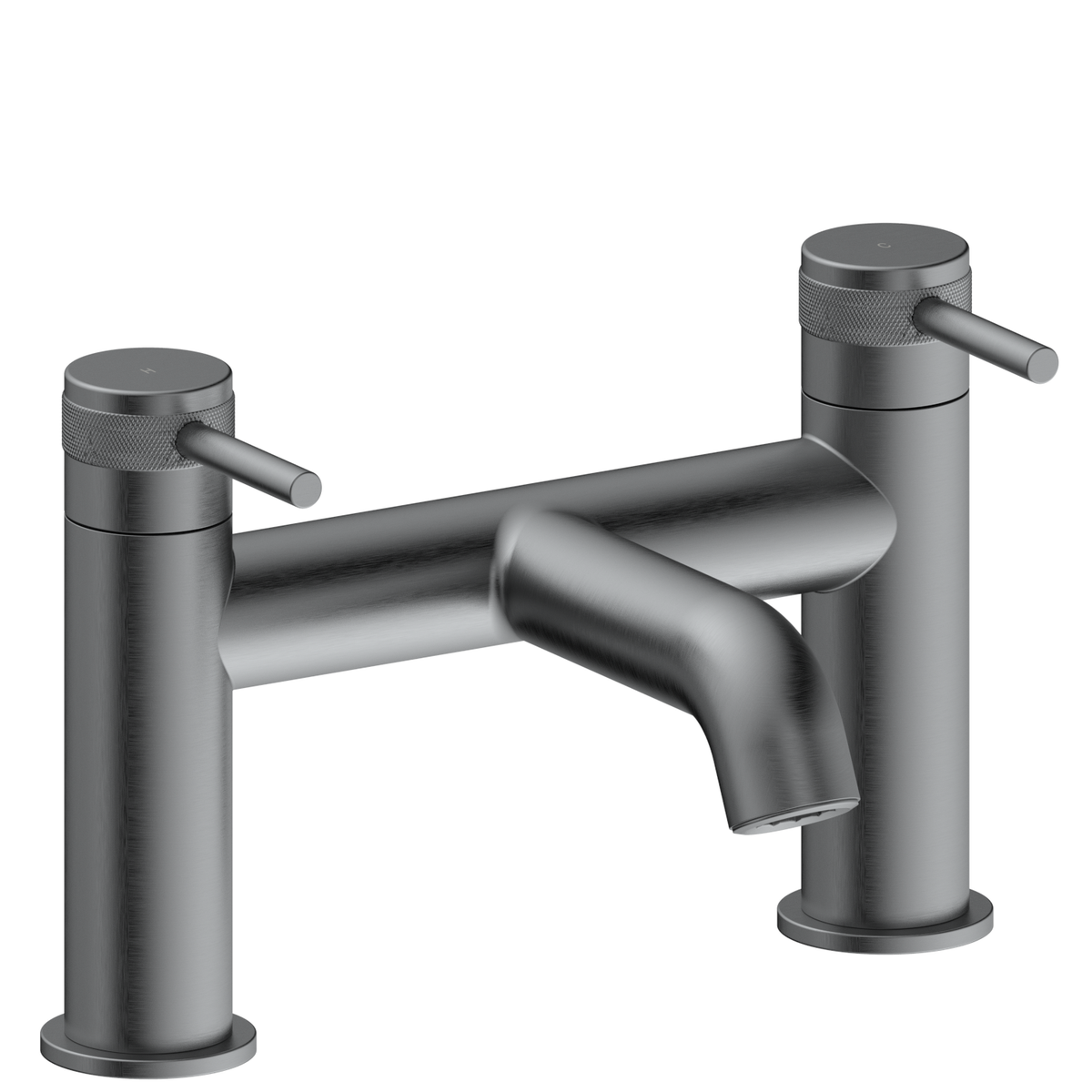 ONLY OPENED - Gunmetal Bath Mixer Tap - Axel
