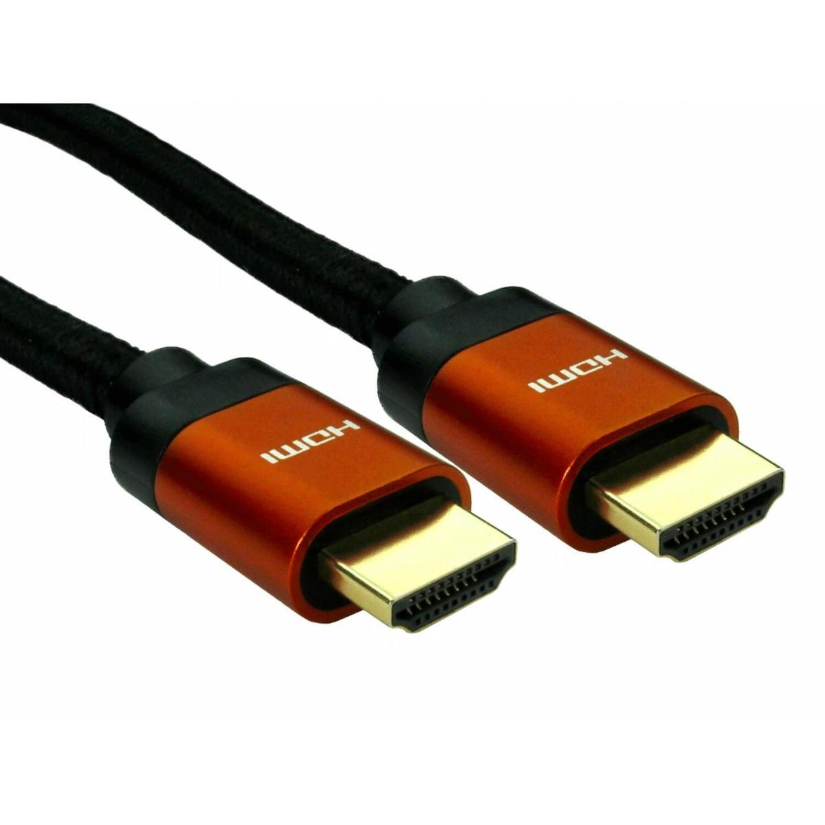 OEM 5 Meter 8K HDMI Orange Cable image 1