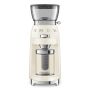 Smeg Coffee Grinder CGF03CRUK- Cream image 1