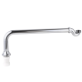 Traditional Exposed Bath Trap - Chrome image 1