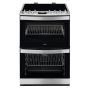 Refurbished AEG 60cm Double Oven Electric Induction Full - Stainess Steel