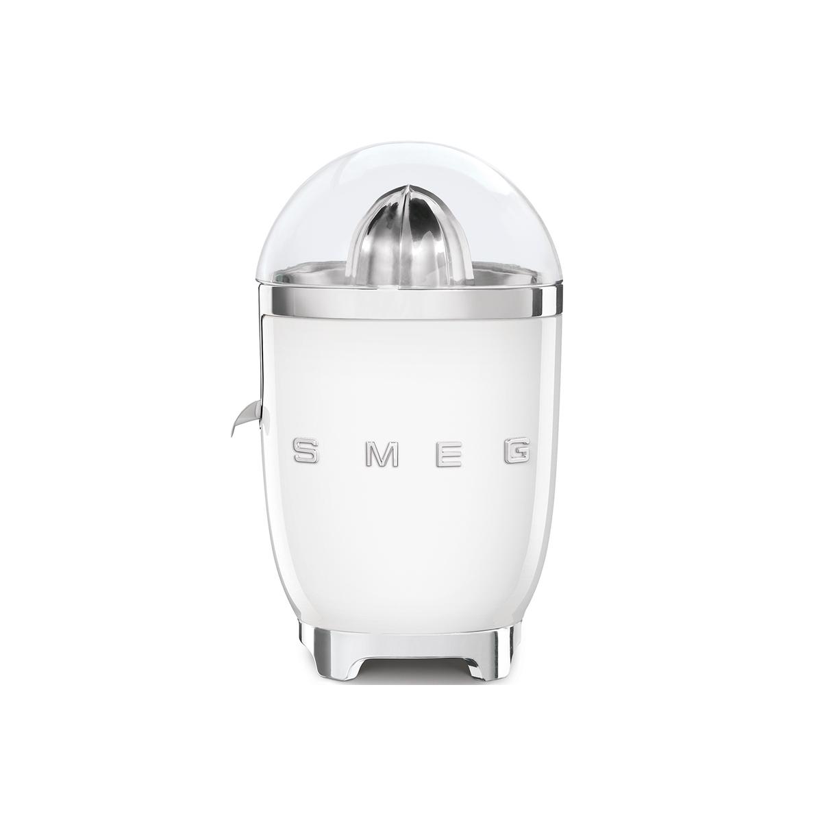 Smeg CJF01WHUK Retro Style Citrus Juicer - White image 1