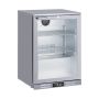 Culinox Undercounter Single Hinged Door Back Bar Bottle Cooler - Silver Grey 127ltr image 1