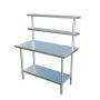 Culinox Stainless Steel Prep Station With Overshelves - 1500mm x 600mm image 1