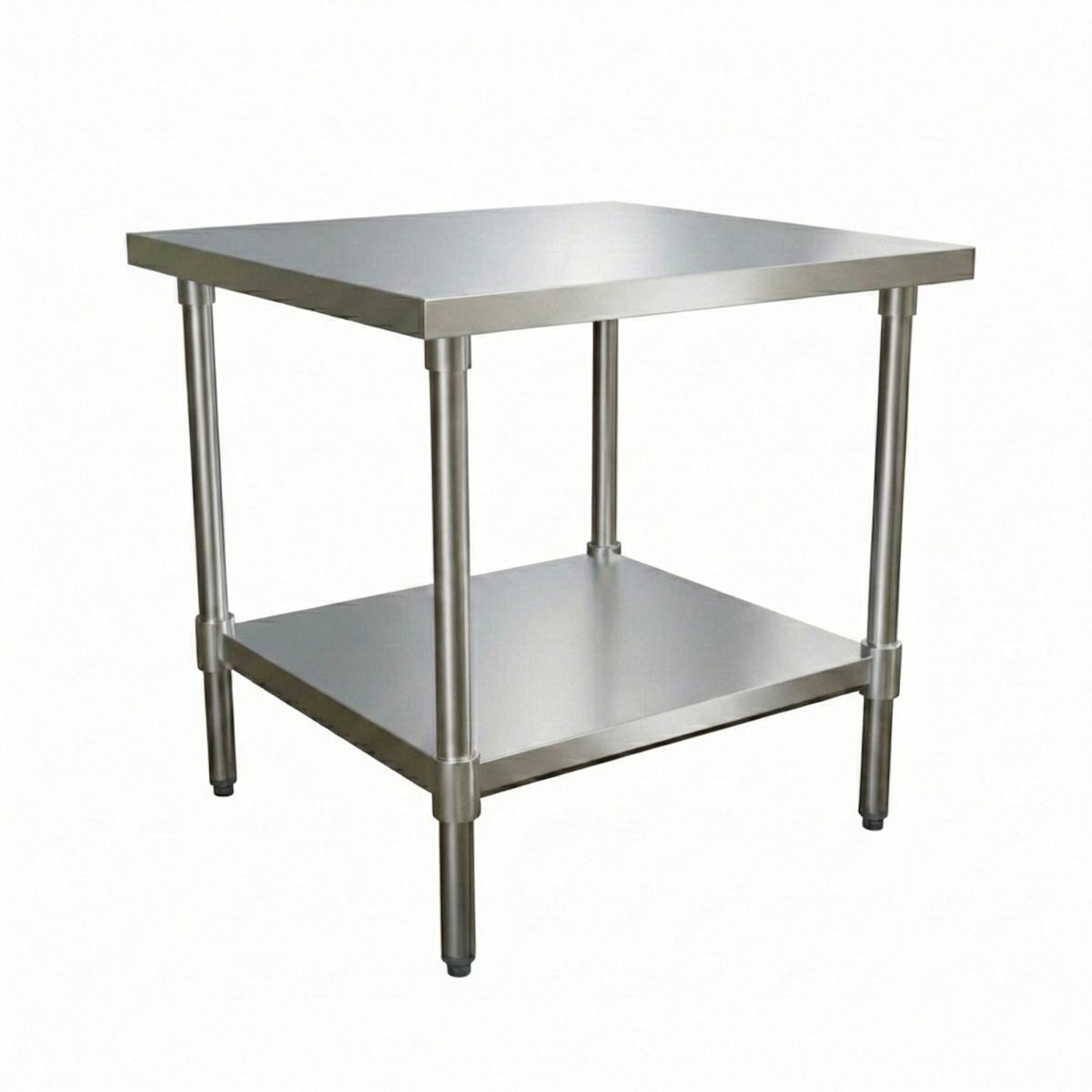 Culinox Stainless Steel Centre Prep Table - 600mm x 600mm image 1