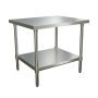 Culinox Stainless Steel Centre Prep Table - 900mm x 600mm image 1