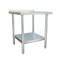 Culinox Stainless Steel Wall Prep Table with Upstand - 900mm x 600mm image 1