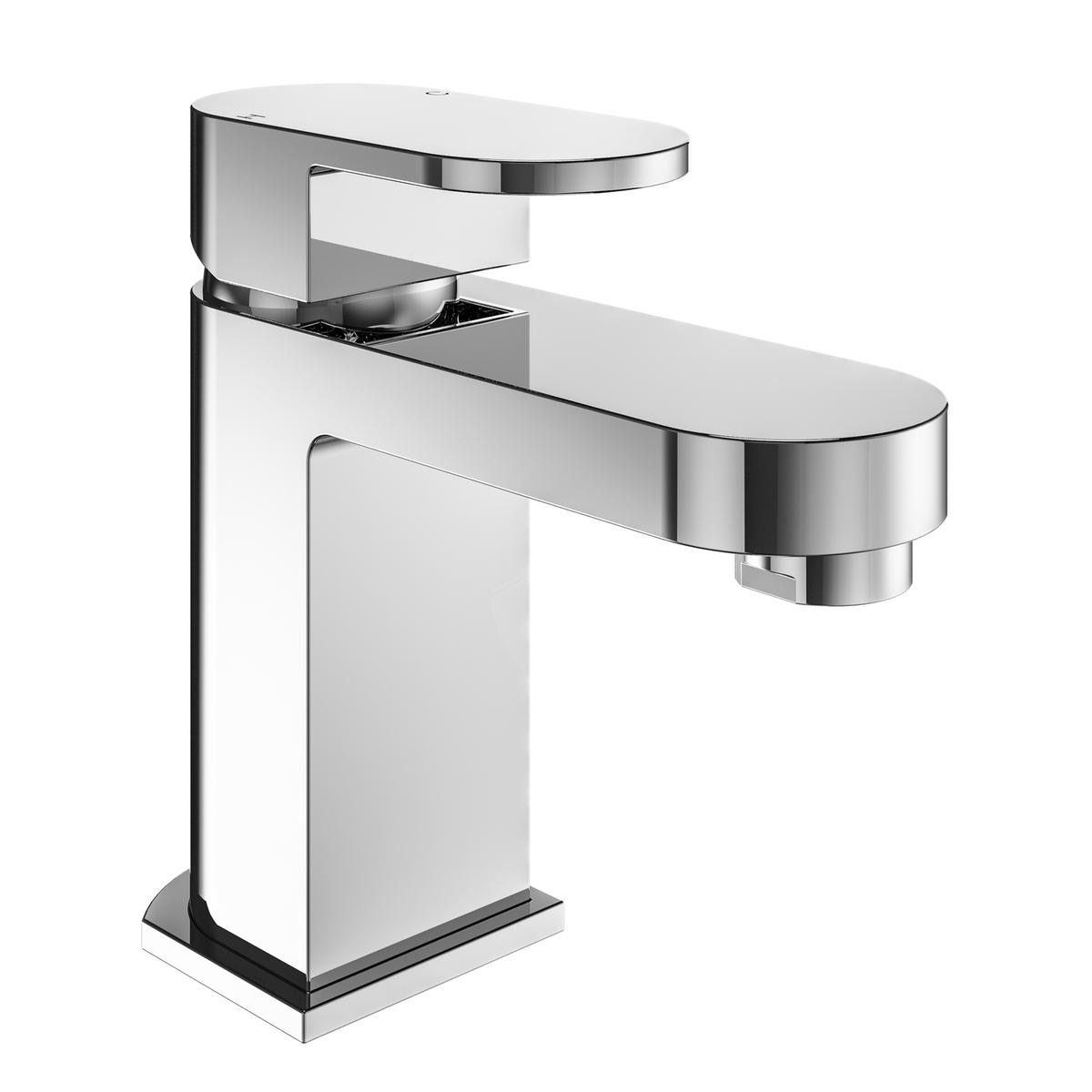 GRADE A1 - Chrome Cloakroom Mono Basin Mixer Tap - Como