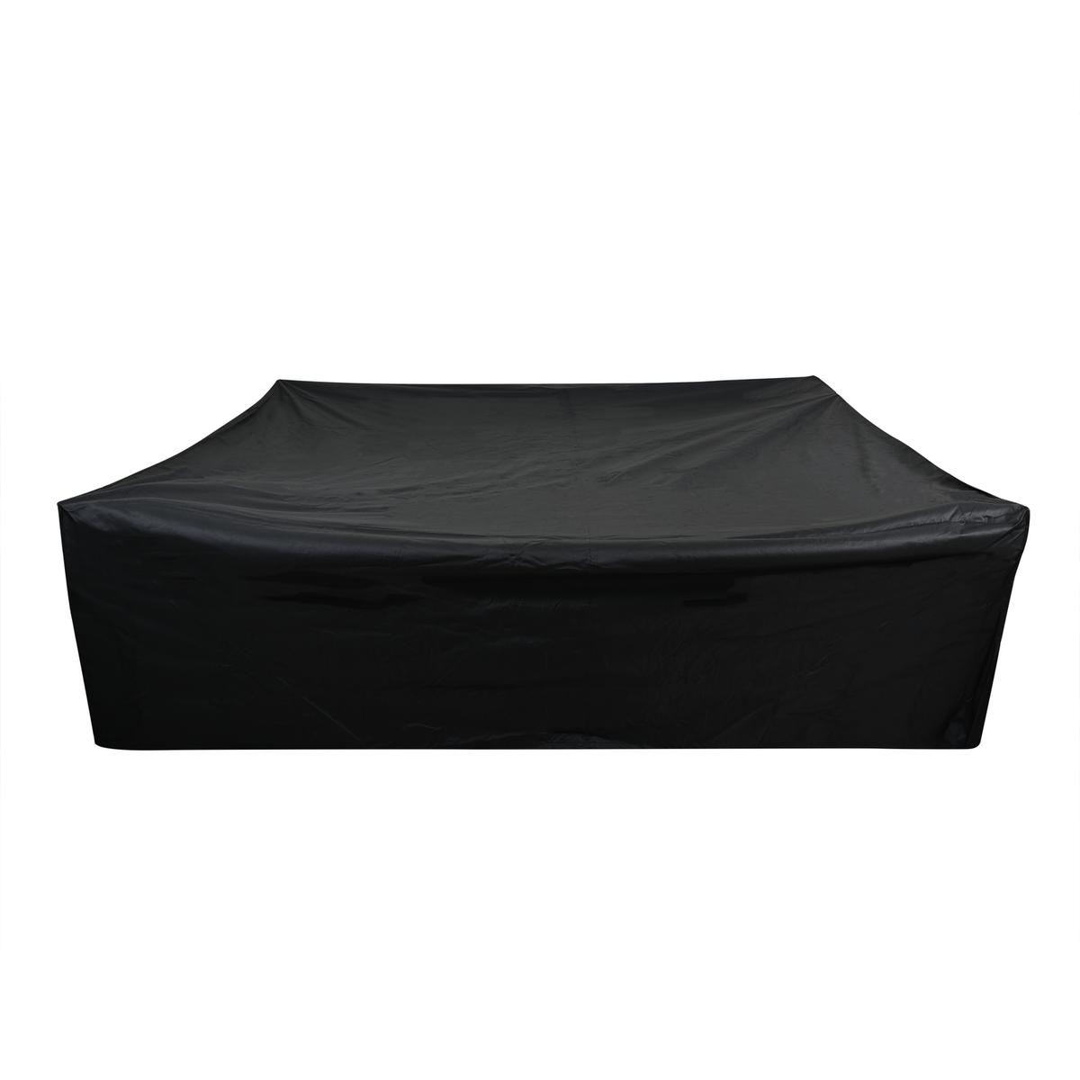 250 x 270 x 80cm Waterproof Black Garden Furniture Cover image 1