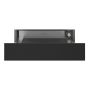 Smeg Musa 15cm Warming Drawer Black image 1
