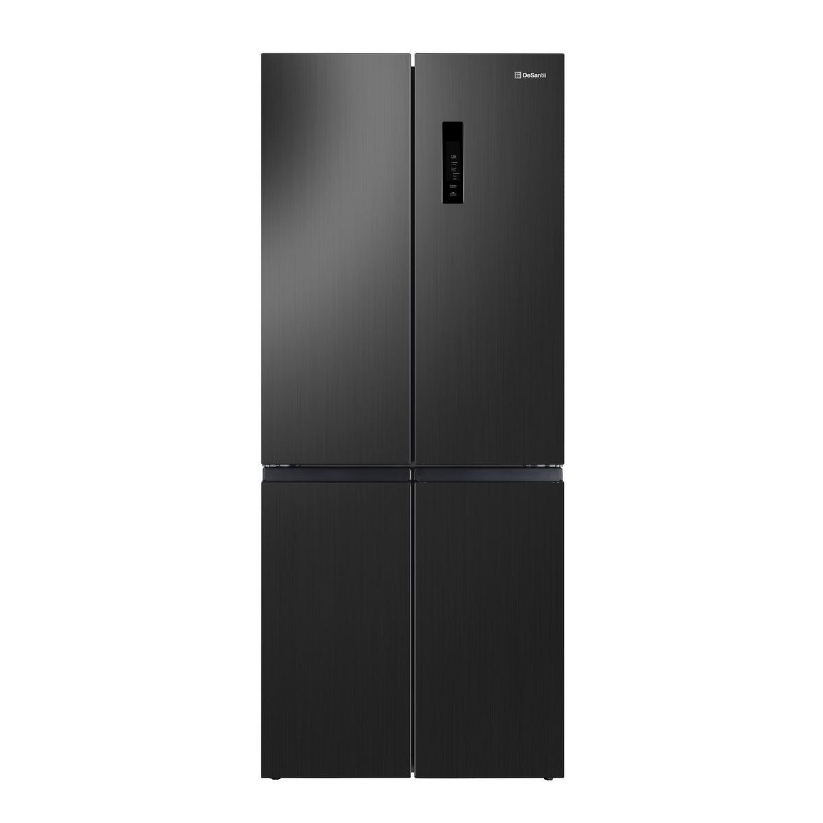 DeSantii 460 Litre Four Door American Fridge Freezer – Dark Inox image 1