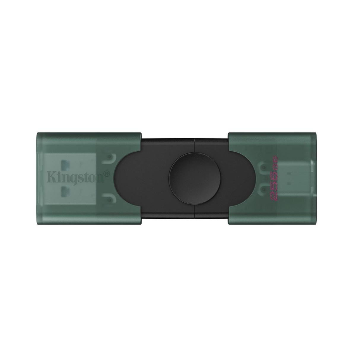Kingston DataTraveler 256GB Duo USB-A + USB-C 3.2 Flash Drive image 1