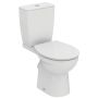 Ideal Standard Eurovit+ Close Coupled Toilet with Soft Close Seat image 1