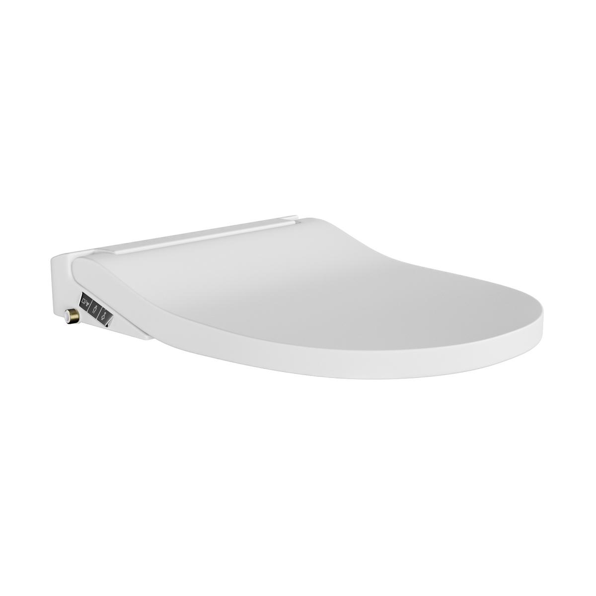 GRADE A1 - Smart Bidet Heated Japanese Toilet Seat with Warm Air Drying and Remote Control - Purificare 