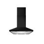 CDA 60cm Chimney Hood - Black image 1