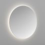 Round Backlit Bathroom Mirror with Battery Operated Lights 800mm - Elio image 1