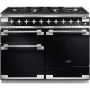 Rangemaster ELS110DFFGB Elise 110cm Dual Fuel Range Cooker - Black image 1